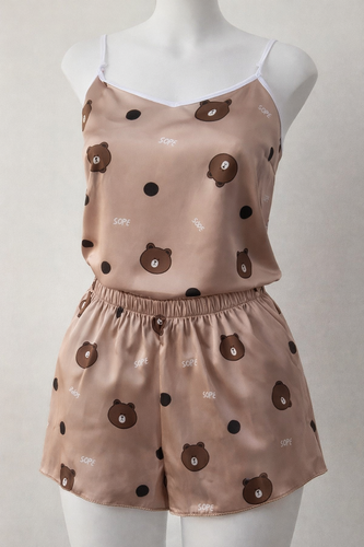 ست ساتن دوتیکه تدی